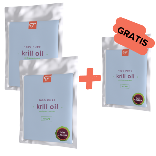 2+1 Gratis 100% Pure Krill Oil, 60 caps