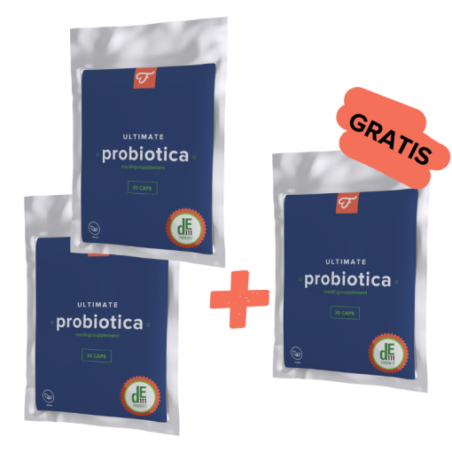 2+1 Gratis Ultimate Probiotica, 30 caps