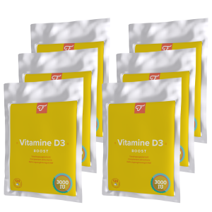 6x Vitamine D3, 3000 IU