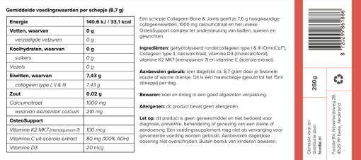 Collageen Bone & Joints - Afbeelding 2