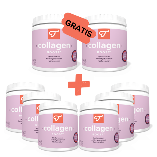 6+2 Gratis Collagen Boost + Powder Tower