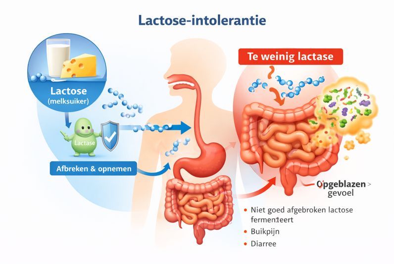 Lactose-intolerantie - foodie.nl