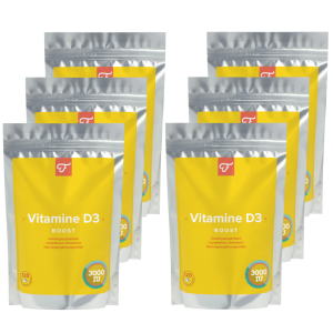 6x Vitamine D3 Boost, 3000 UI
