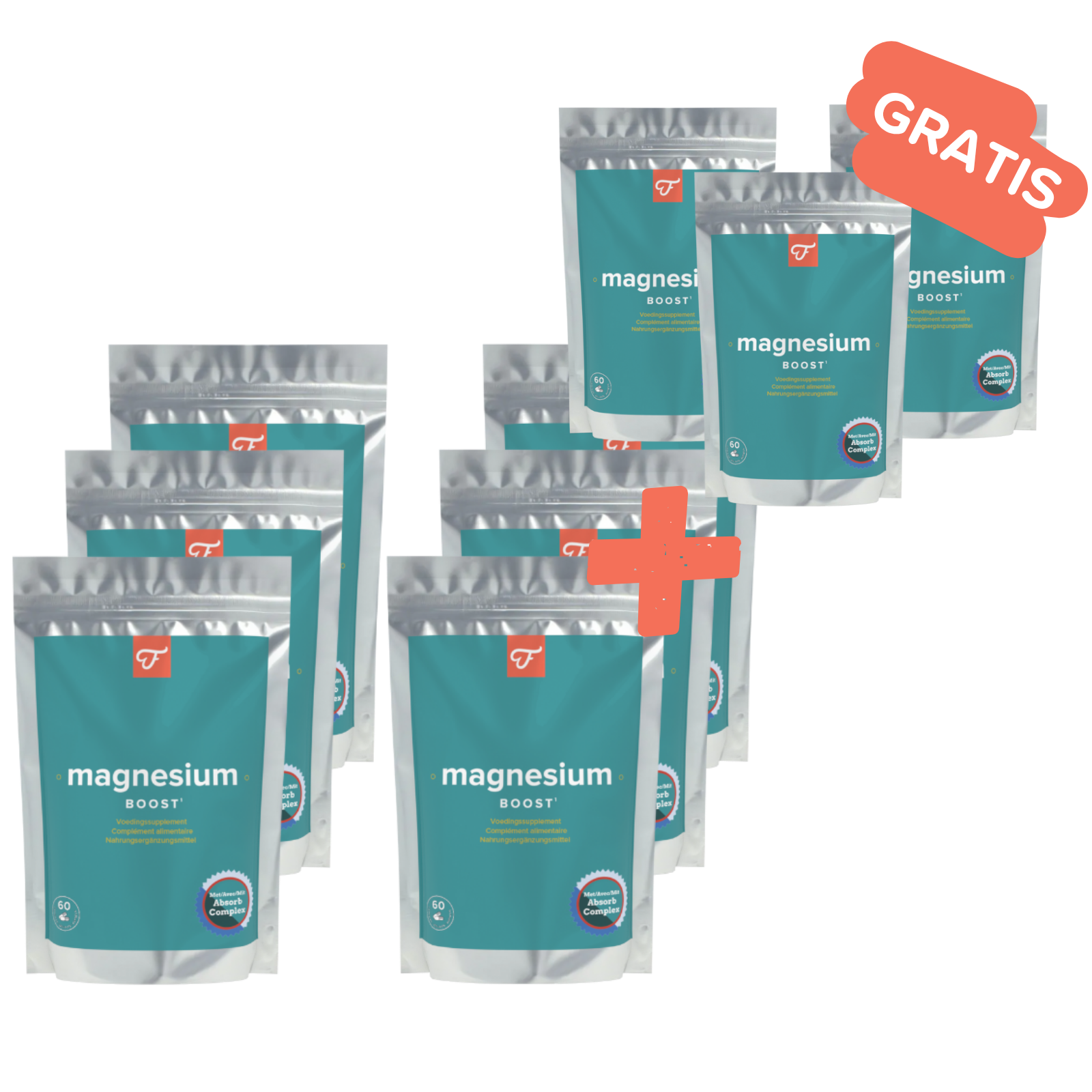6+3 gratis Magnesium Boost