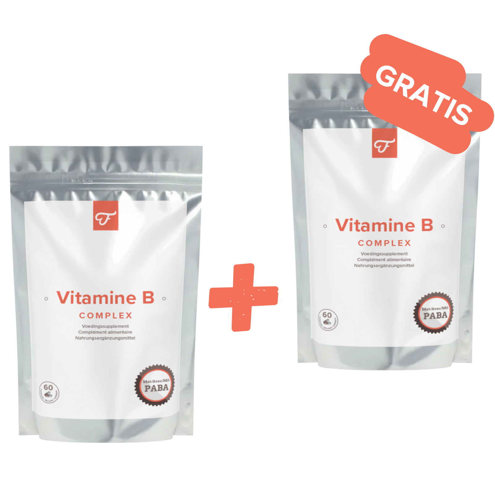 1+1 gratis Vitamine B Complex