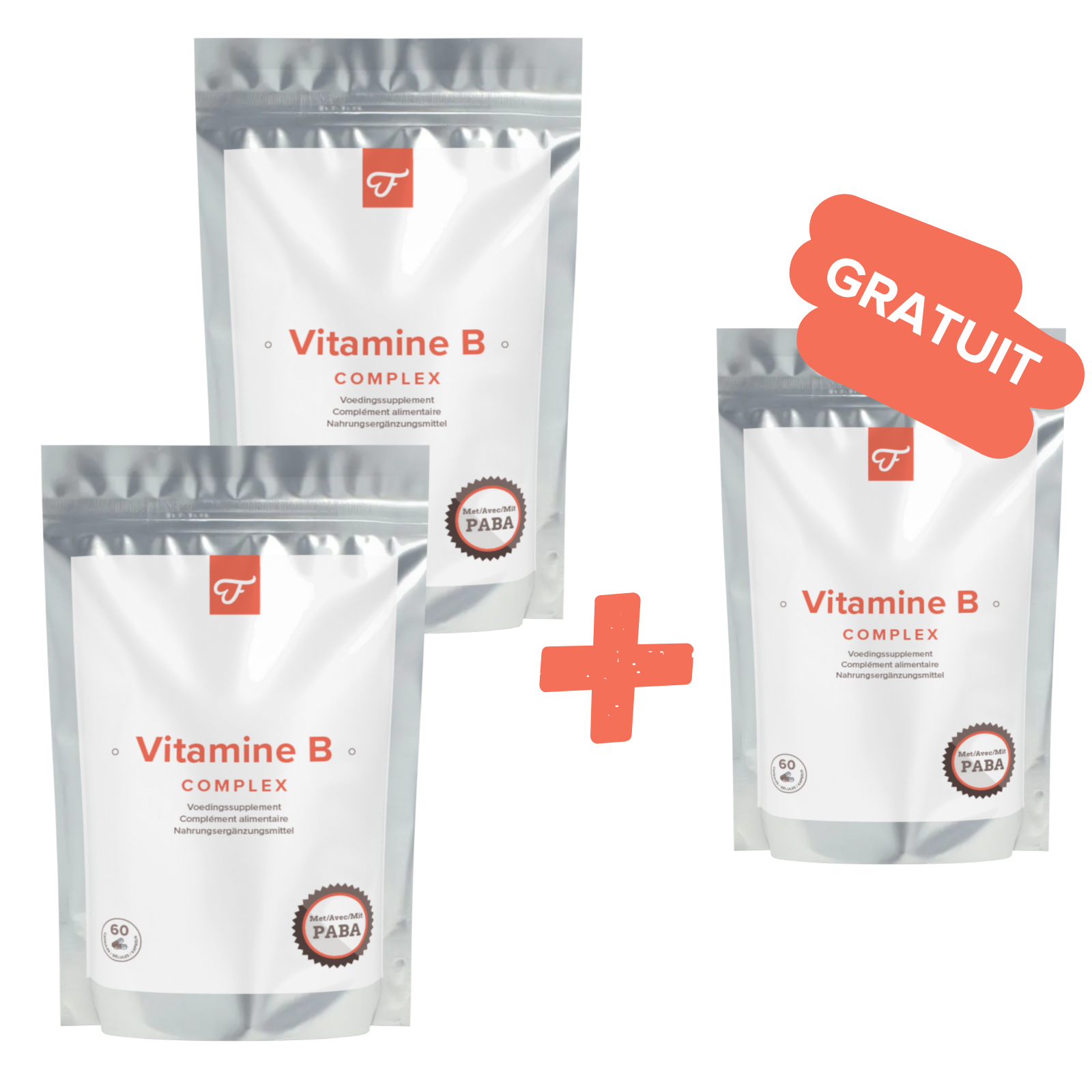 2+1 gratuit Vitamine B Complex