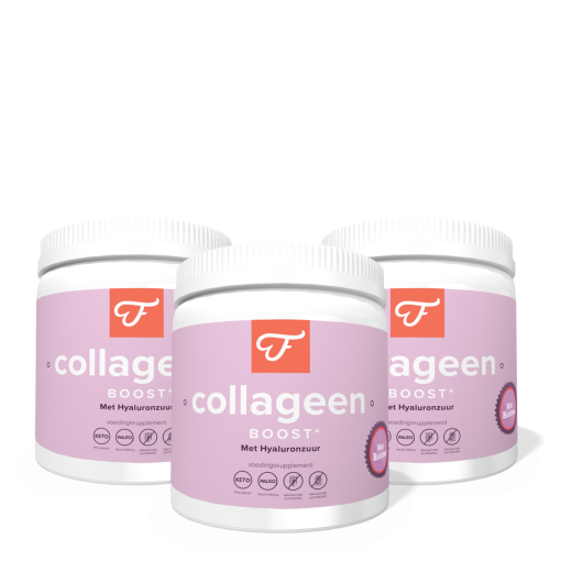 3x Collageen Boost met Hyaluronzuur en Biotine, 300 gram