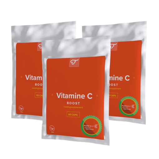 3x Vitamine C Boost, 60 caps