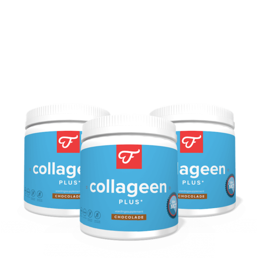 3x Collageen Plus Chocolade, 300 gram