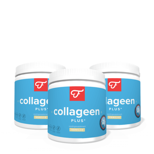 3x Collageen Plus Vanille, 300 gram