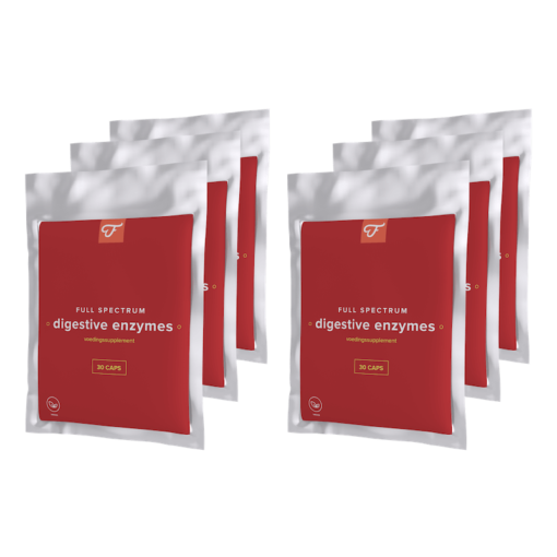 6x Digestive Enzymes (Full Spectrum), 30 caps (eenmalige aanbieding)