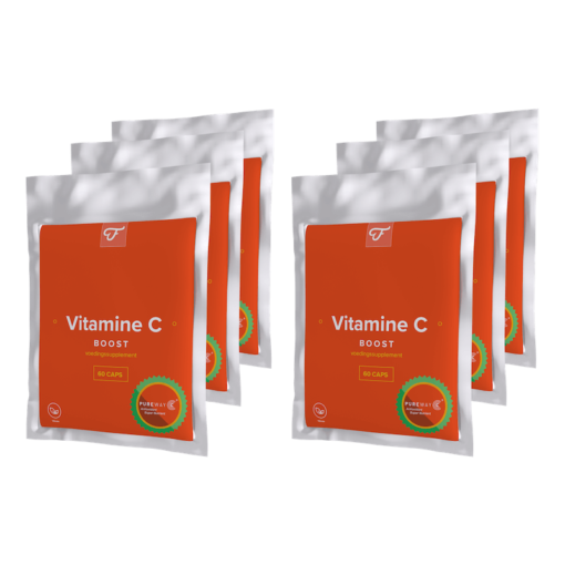 6x Vitamine C Boost, 60 caps