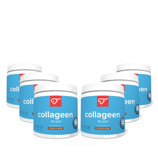 6x Collageen Plus Chocolade, 300 gram
