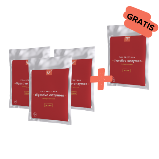 2+2 GRATIS Digestive Enzymes (Full Spectrum), 30 caps