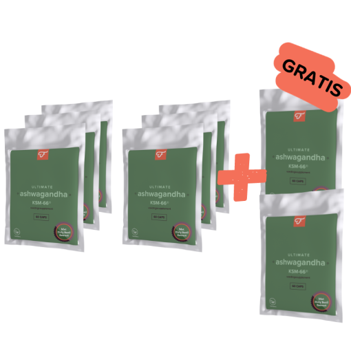 6+2 GRATIS Ultimate Ashwagandha, 60 caps