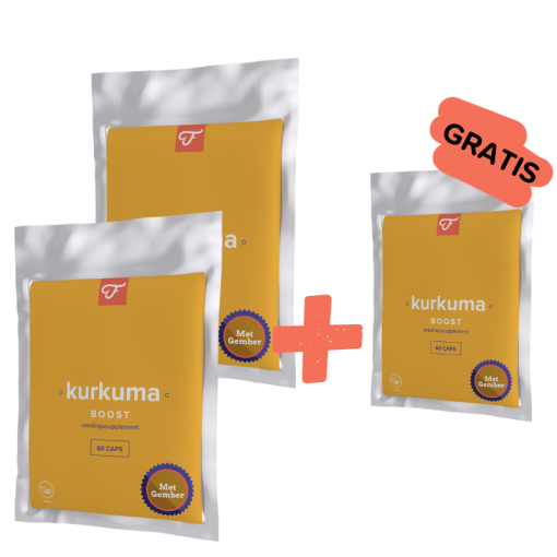 2+1 Gratis Kurkuma Boost, 60 caps