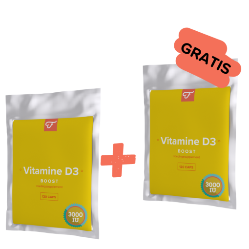 1+1 GRATIS Vitamine D3, 3000 IU