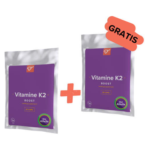 1+1 GRATIS Vitamine K2 Boost, 30 caps