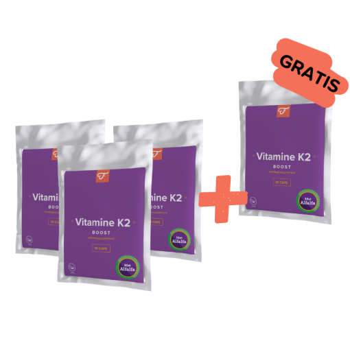 3+1 GRATIS Vitamine K2 Boost, 30 caps