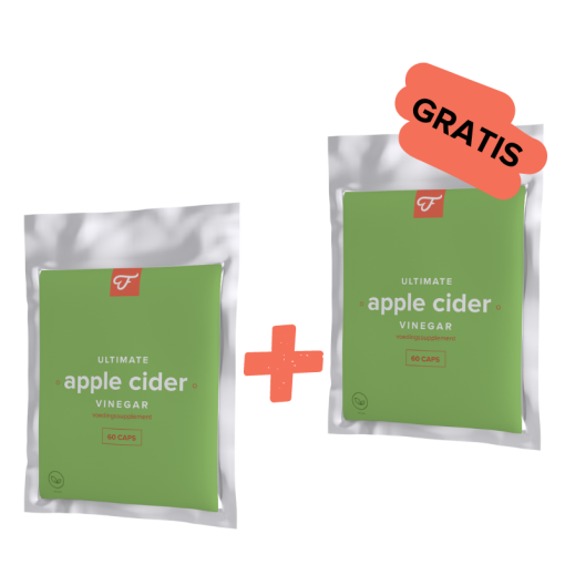 1+1 GRATIS Ultimate Apple Cider Vinegar, 60 caps