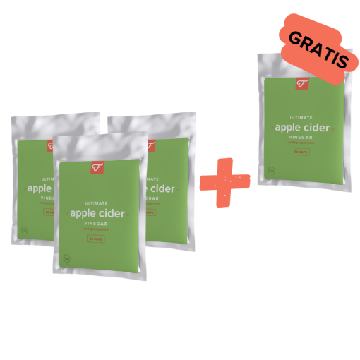 2+2 GRATIS  Ultimate Apple Cider Vinegar, 60 caps