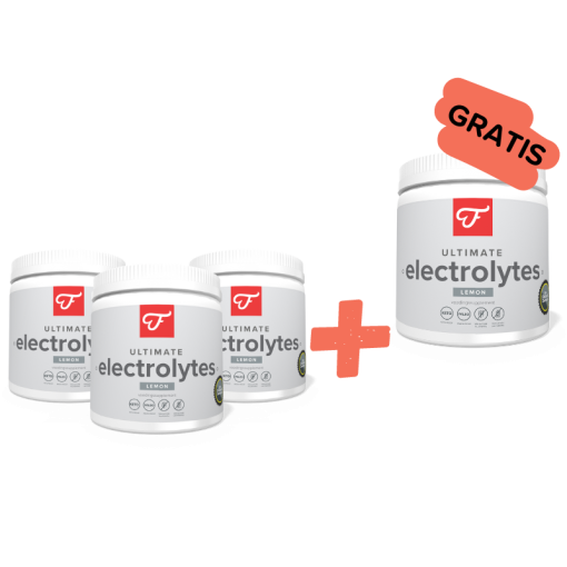 3+1 GRATIS - Ultimate Electrolytes Lemon, 315 gram