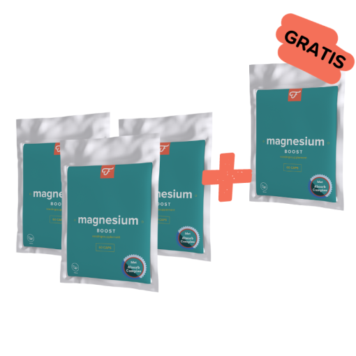 3+1 GRATIS Magnesium Boost, 60 caps