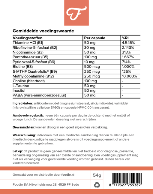 6x Vitamine B Complex (kopie) – Image 2