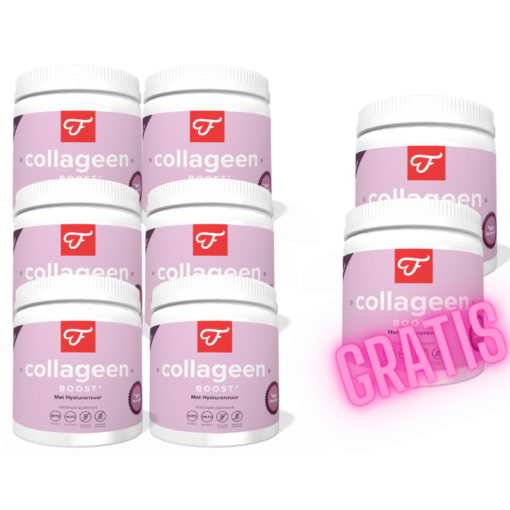 6+2 Collageen Boost met Hyaluronzuur en Vitamine C, 300 gram - Afbeelding 4