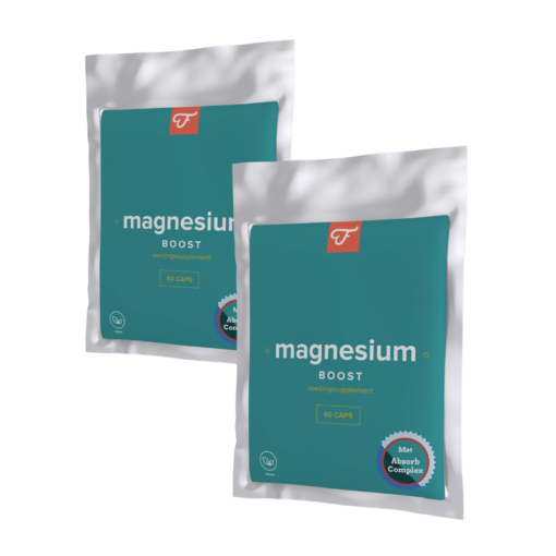 2x Magnesium Boost, 60 caps (Extra Aanbieding)
